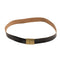 Ceinture de pantalon en cuir de la marine allemande, surplus d'occasion