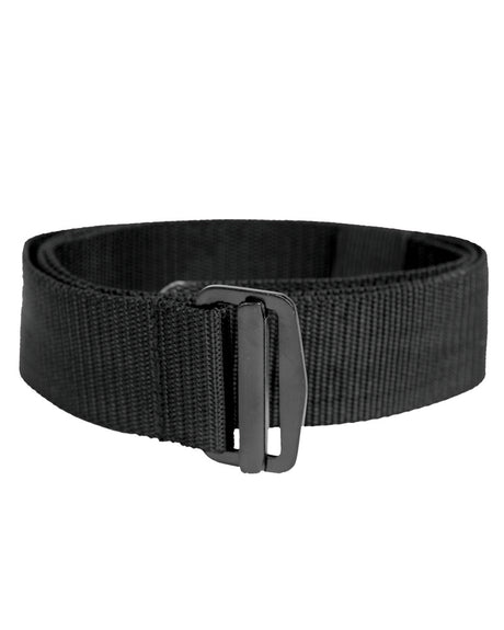 Ceinture de pantalon type BDU Mil-Tec en polyester 4,5 cm boucle plastique sans métal