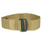 Ceinture de pantalon type BDU Mil-Tec en polyester 4,5 cm boucle plastique sans métal