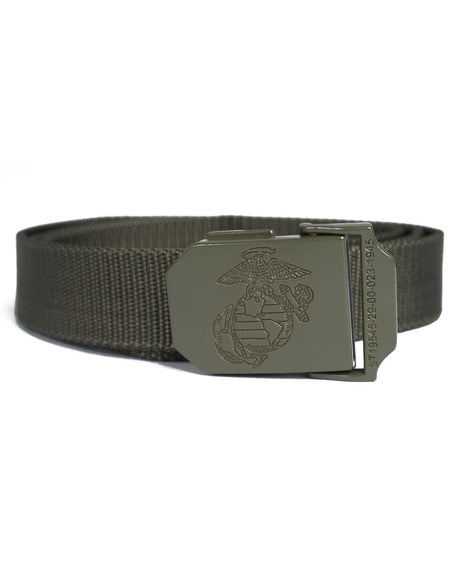 Ceinture de pantalon type USMC Mil-Tec en polyester 3 cm boucle zamak 130 cm
