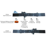 Ceinture holster Patrol Equipement Discret