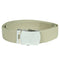 Ceinture type US Mil-Tec en coton-polyester de 130 cm à boucle métallique nickelée