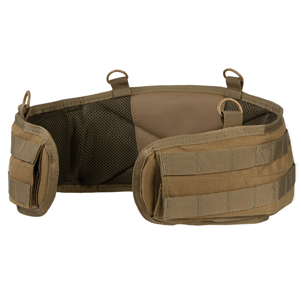 Ceinturon de combat Condor Battle Belt Gen II galbé deux rangées MOLLE anneaux en D