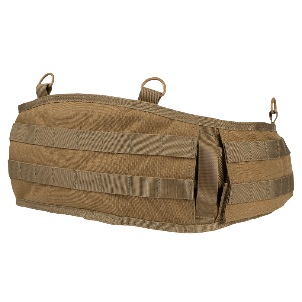 Ceinturon de combat Condor Battle Belt Gen II galbé deux rangées MOLLE anneaux en D