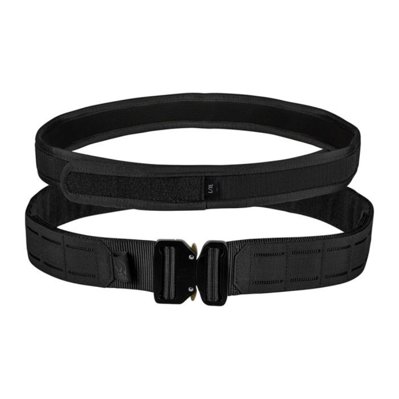 Ceinturon tactique Ares Duo en nylon, système double maintien, sous-ceinturon 4 cm et ceinture 5 cm