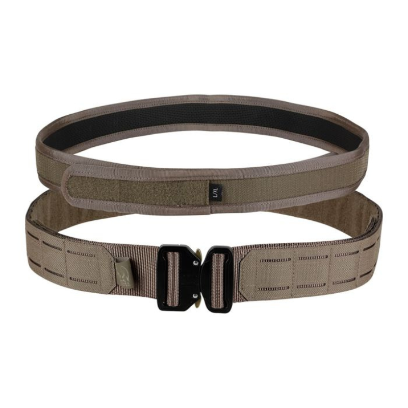 Ceinturon tactique Ares Duo en nylon, système double maintien, sous-ceinturon 4 cm et ceinture 5 cm