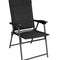 Chaise pliante Mil-Tec Army à dossier armature acier charge 100 kg 96 x 56 x 44 cm