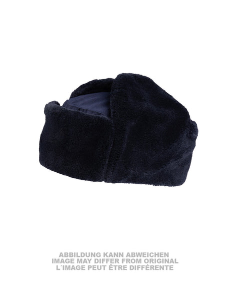 Chapka d'hiver de la marine est-allemande, déstockage militaire d'occasion