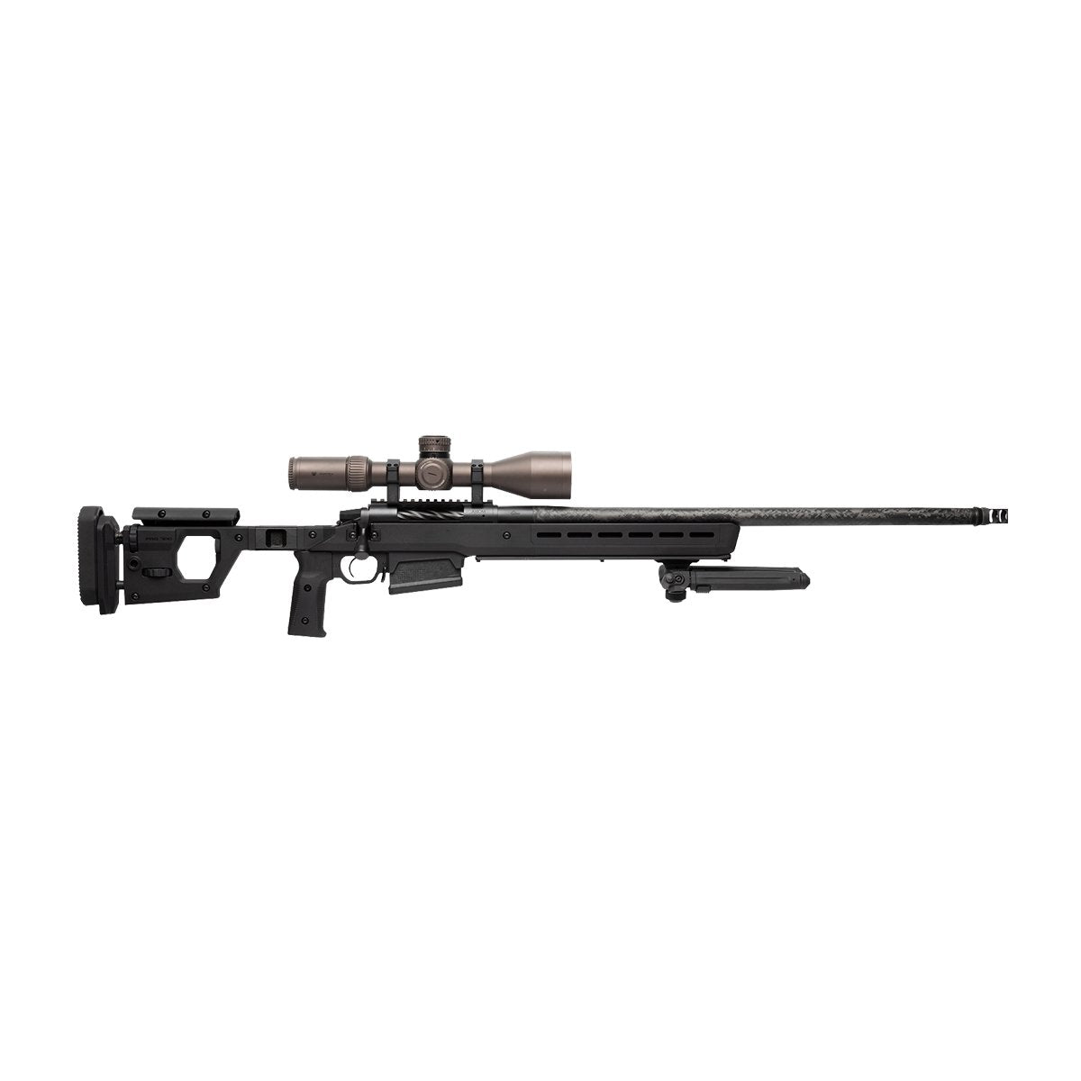 Châssis Hunter Pro Magpul à crosse fixe pour Remington 700 Long Action, fentes M-LOK