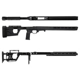 Châssis Hunter Pro Magpul à crosse fixe pour Remington 700 Short Action avec chargeur