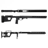Châssis Hunter Pro Magpul à crosse pliable pour Remington 700 Short Action et chargeur