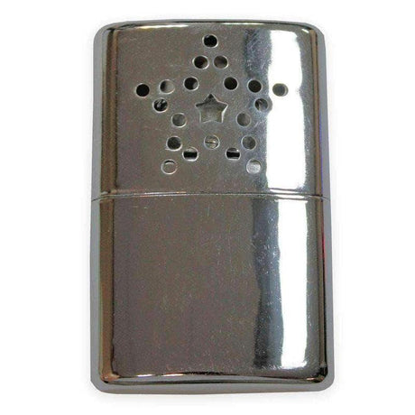 Chaufferette de poche Mil-Tec à essence avec pochette coton (carburant non inclus)