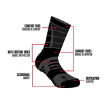 Chaussettes A10 Equipment Impact 9 Summer respirantes tige 9 pouces
