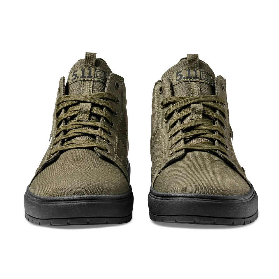 Chaussures Foley Mid mixte 5.11 Tactical tige nylon balistique semelle Vibram Hexgrip