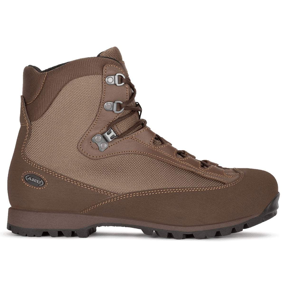 Chaussures de combat AKU Tactical Pilgrim DS cuir pleine fleur à tige haute, semelle Vibram Fourà