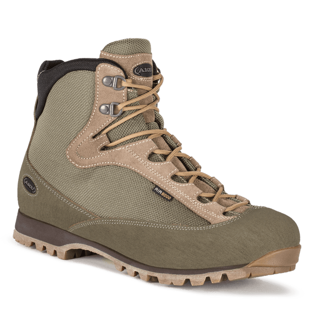 Chaussures de combat AKU Tactical Pilgrim DS cuir pleine fleur à tige haute, semelle Vibram Fourà