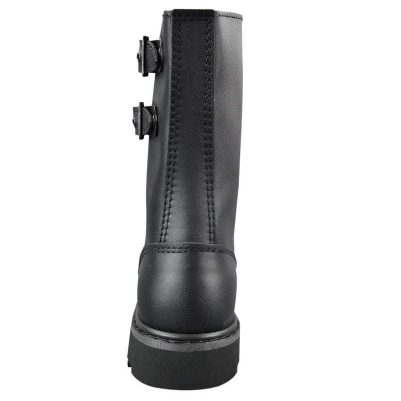 Chaussures de combat Mil-Tec BMJA65 en cuir avec 2 boucles et 6 œillets