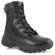 Chaussures d'intervention Mil-Tec à double fermeture éclair latérale en polyester et cuir bovin