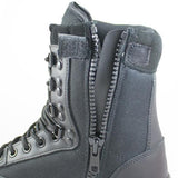 Chaussures d'intervention Mil-Tec à fermeture éclair YKK avec doublure Thinsulate™ et 9 œillets Speed Lace