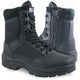 Chaussures d'intervention Mil-Tec à fermeture éclair YKK avec doublure Thinsulate™ et 9 œillets Speed Lace