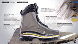 Chaussures montantes Haix GSG9-X cuir Gore-Tex imperméables anti-perforation O3 tige 18,5 cm