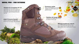 Chaussures montantes Haix Nepal Pro cuir nubuck Gore-Tex semelle Vibram antistatiques tige 18,5 cm