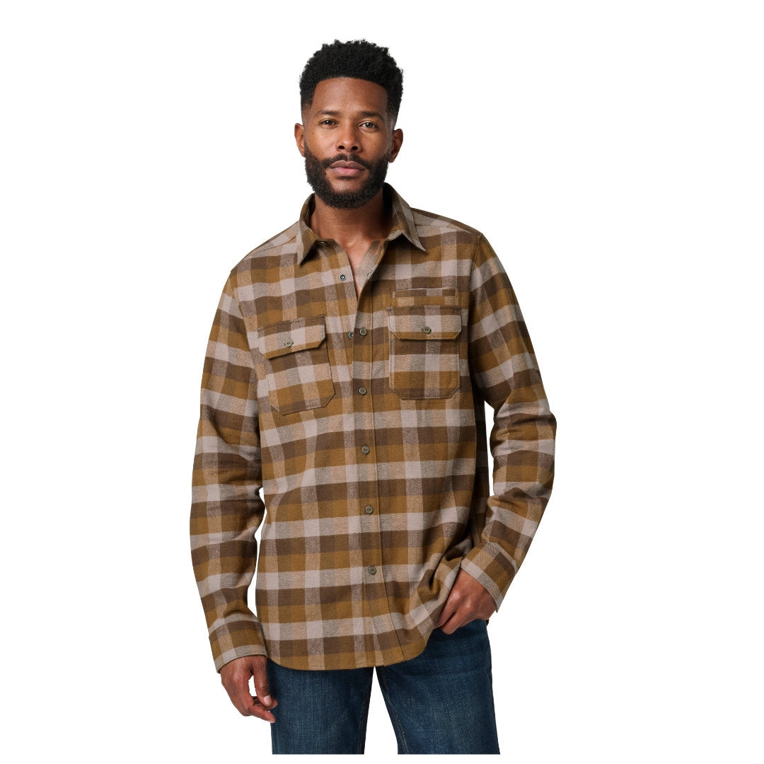 Chemise Lester Flannel 5.11 Tactical en coton épais à patte RAPIDraw
