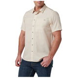 Chemise Wyatt 5.11 Tactical manches courtes popeline patte RapiDraw coupe régulière