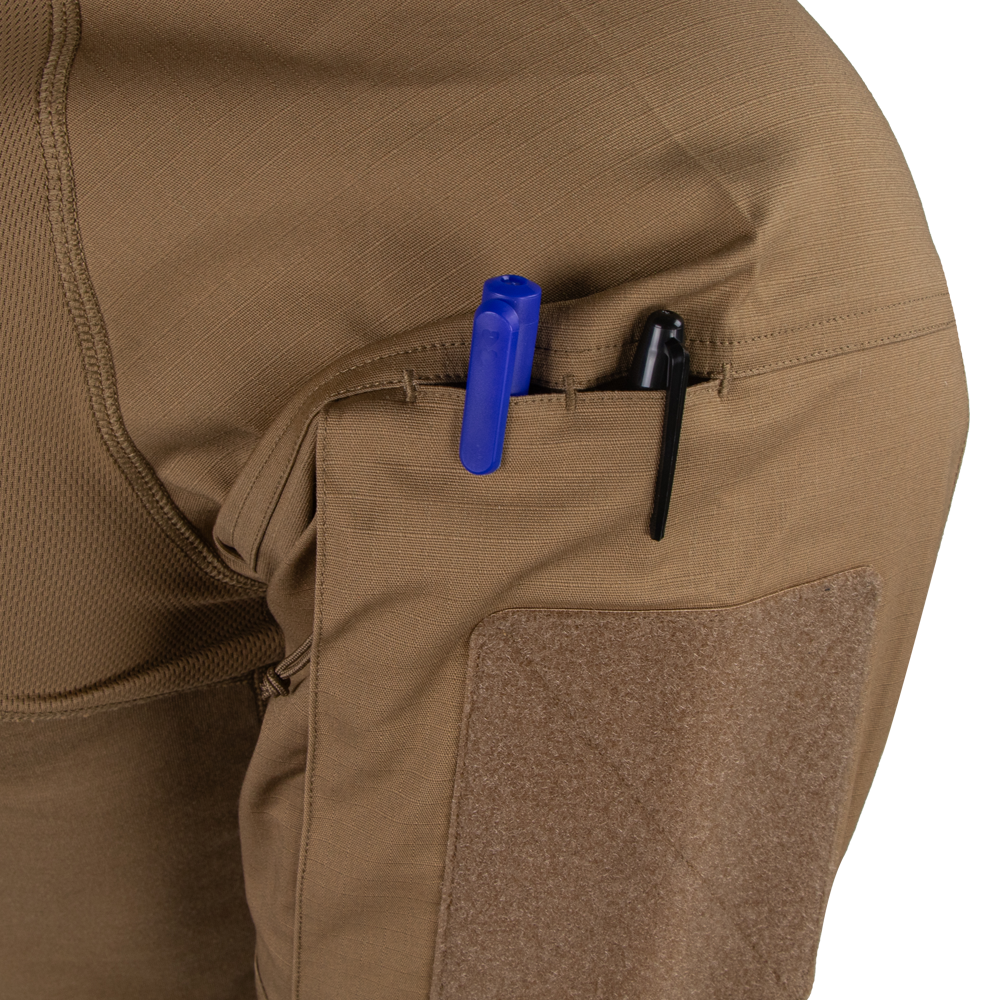Chemise de combat Condor Combat Shirt Gen II manches longues col à glissière quart de hauteur