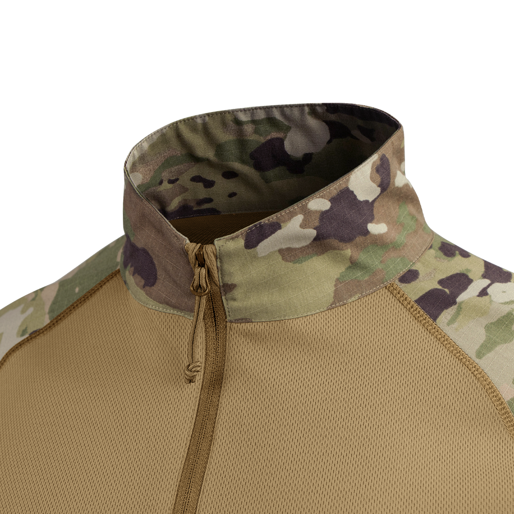 Chemise de combat Condor Combat Shirt Gen II manches longues col à glissière quart de hauteur
