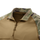 Chemise de combat Condor Combat Shirt Gen II manches longues col à glissière quart de hauteur