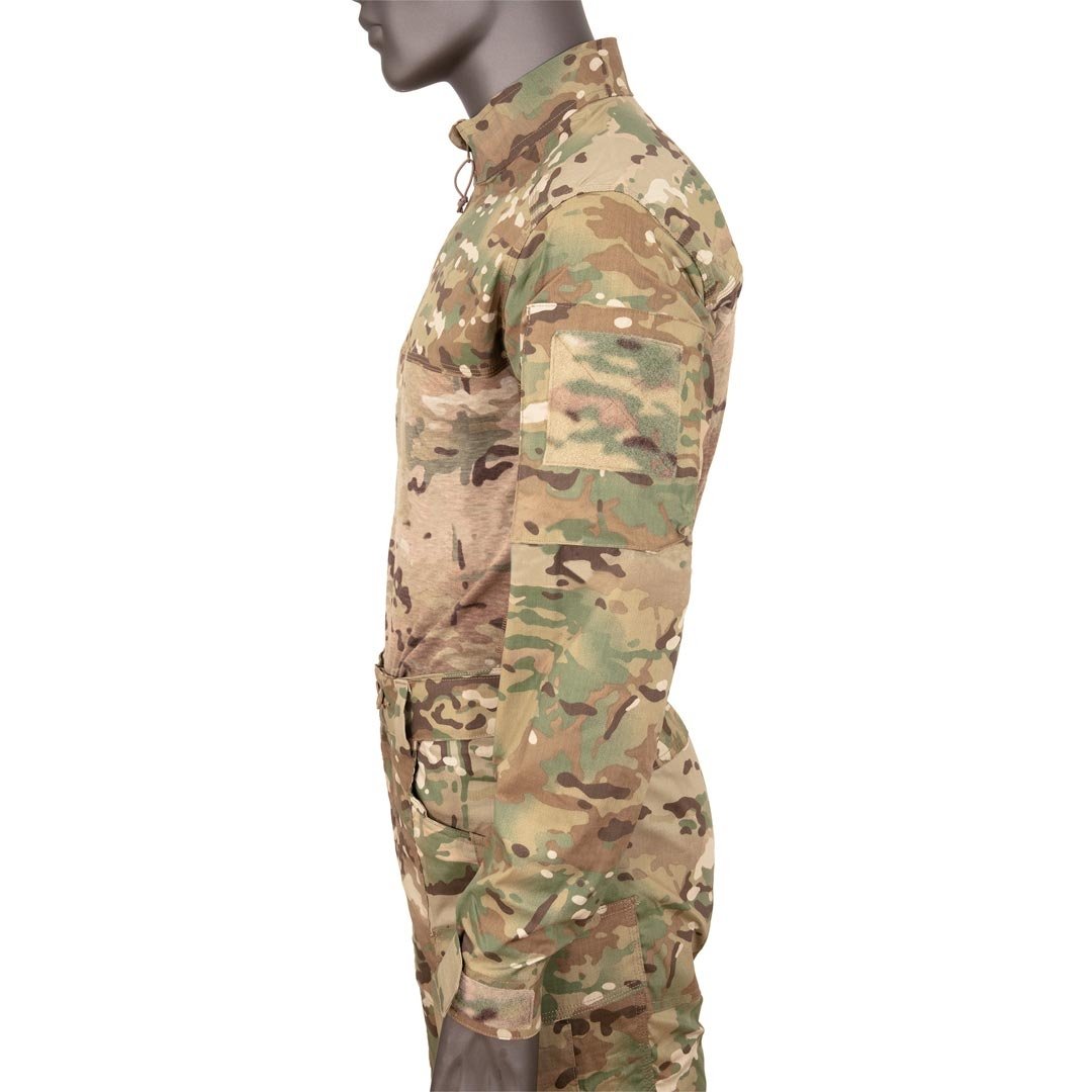 Chemise de combat Hot Weather 5.11 Tactical extensible col à glissière protège-menton