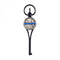 Clef menottes ASP G2 Blue Line embout de déverrouillage et dragonne rotative
