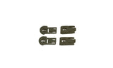 Clip et barrette de rechange Wiley X pour fixation de masque WX Lynx sur rails ARC