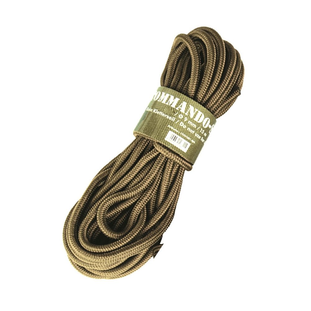 Corde Mil-Tec Commando polypropylène diamètre 5 mm rouleau de 15 m (non certifiée escalade)