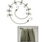 Corde à linge Mil-Tec en polypropylène 110 cm avec 8 pinces acier