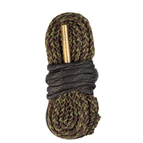 Cordon de nettoyage Mil-Tec Bore Python avec brosse bronze intégrée pour armes longues calibre .22 et .223