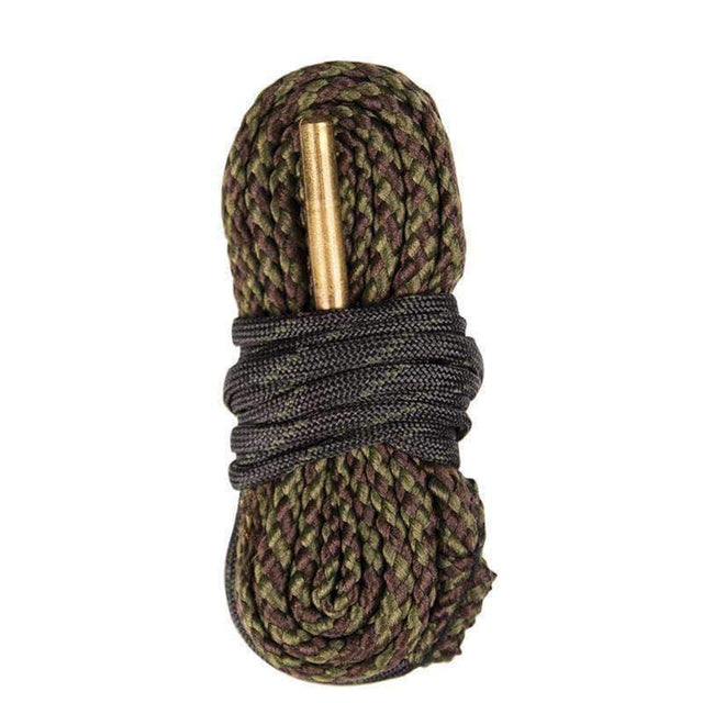 Cordon de nettoyage Mil-Tec Bore Python avec brosse bronze intégrée pour armes longues calibre .22 et .223