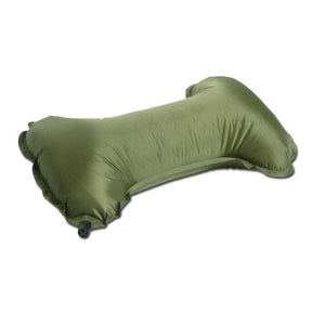 Coussin cervical auto-gonflant Mil-Tec en polyester PVC 52 × 20 × 12 cm avec sac de transport