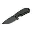 Couteau à lame fixe Boker Plus Little Dvalin Black