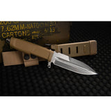 Couteau à lame fixe Extrema Ratio Contact C acier N690 lame 128 mm pointe lance