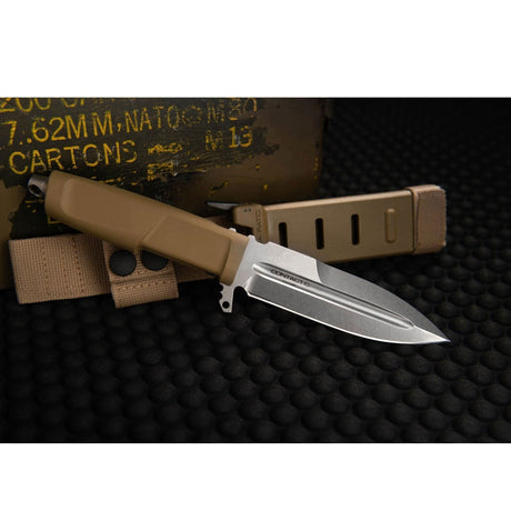 Couteau à lame fixe Extrema Ratio Contact C acier N690 lame 128 mm pointe lance