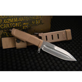 Couteau à lame fixe Extrema Ratio Contact C acier N690 lame 128 mm pointe lance