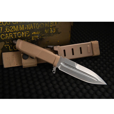 Couteau à lame fixe Extrema Ratio Contact C acier N690 lame 128 mm pointe lance
