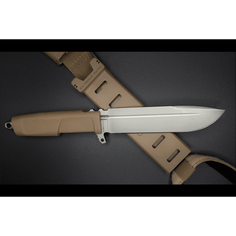 Couteau à lame fixe Extrema Ratio DMP drop point acier N690 lame 152 mm