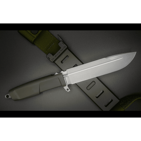 Couteau à lame fixe Extrema Ratio DMP drop point acier N690 lame 152 mm