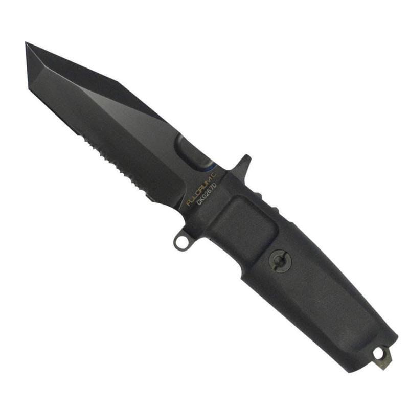 Couteau à lame fixe Extrema Ratio Fulcrum C Testudo tanto acier N690 lame 110 mm traitement renforcé