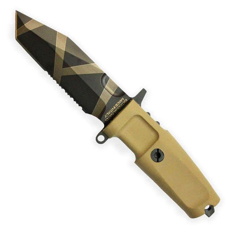 Couteau à lame fixe Extrema Ratio Fulcrum C tanto acier N690 lame 110 mm avec étui rigide