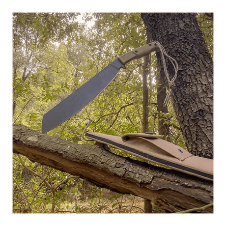 Couteau à lame fixe Extrema Ratio Kreios Expeditions acier N690 lame 324 mm kit de survie inclus