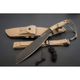 Couteau à lame fixe Extrema Ratio Kreios Expeditions acier N690 lame 324 mm kit de survie inclus